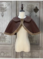 Miss Point Classic Chocolate Cape(Reservation/3 Colours/Full Payment Without Shipping)